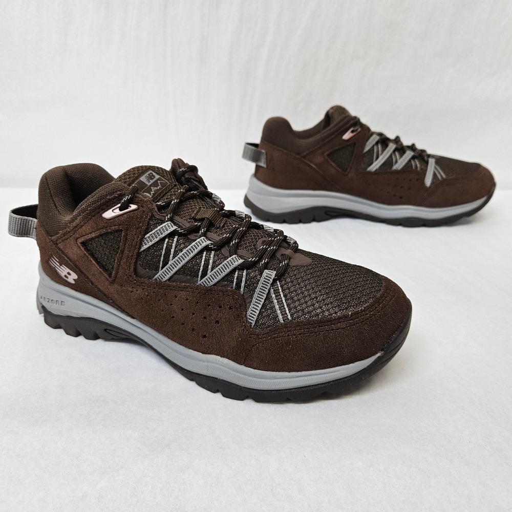New Balance 669 v2 Hiking Shoes Suede WW669LC2 Brown Womens Size 7 Wide